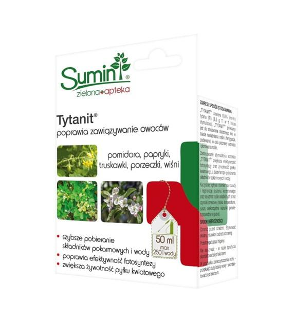SUMIN TYTANIT poprawia zawiązywanie owoców 5ml /14