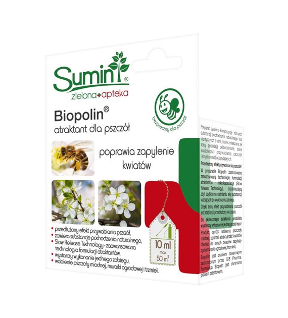 SUMIN Biopolin 10ml pszczoły trzmiele zapylan /14/