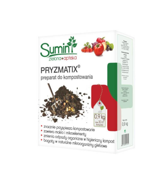SUMIN Pryzmatix Bio 900g komposter /5/