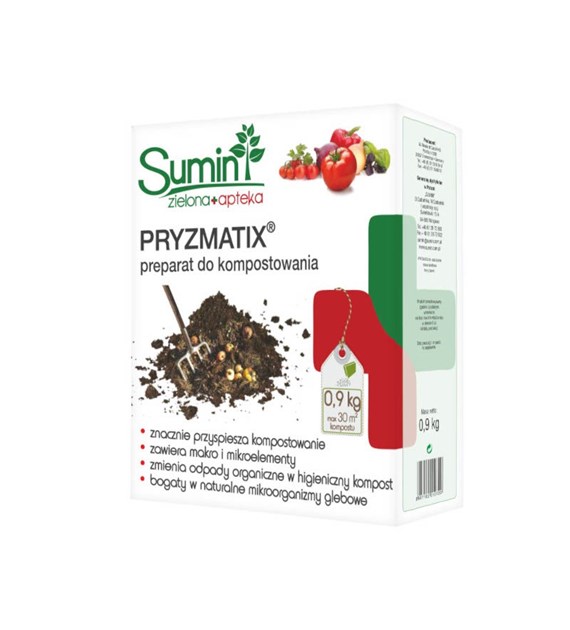 SUMIN Pryzmatix Bio 900g komposter /5/