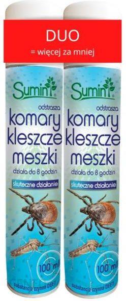 SUMIN Aerozol do zwalczania komar,kleszczy90ml /12