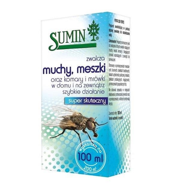 SUMIN Koncentrat na muchy meszki komary 30ml