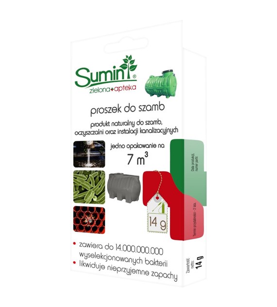 SUMIN Proszek do szamb 14g