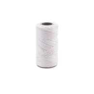 Nici lniane nabłyszczane BIAŁE 100g/120m