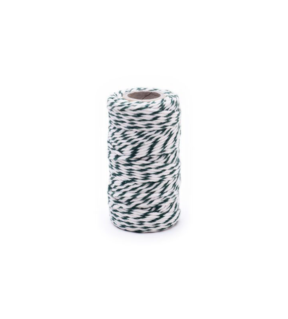 Sznurek bawełniany biało-kolor 100g/70m