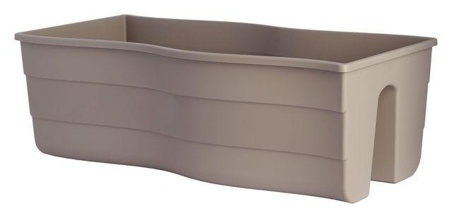 Doniczka Balustradowa FALA 60 ANTRACYT