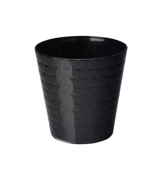 Doniczka Diament Petit 22 czarny