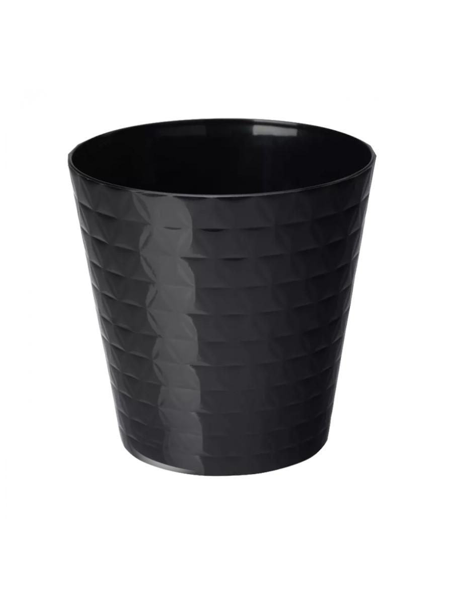 Doniczka Diament Petit 22 czarny