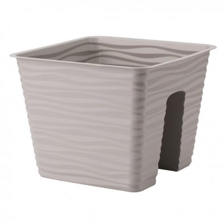 Donica balustradowa Sahara 27 JASNOSZARY