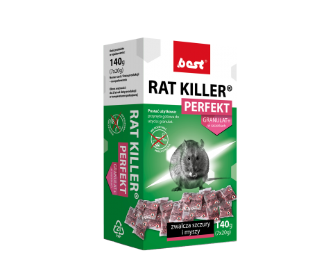 BEST Ratt Killer Perfect granulat 140g /24/