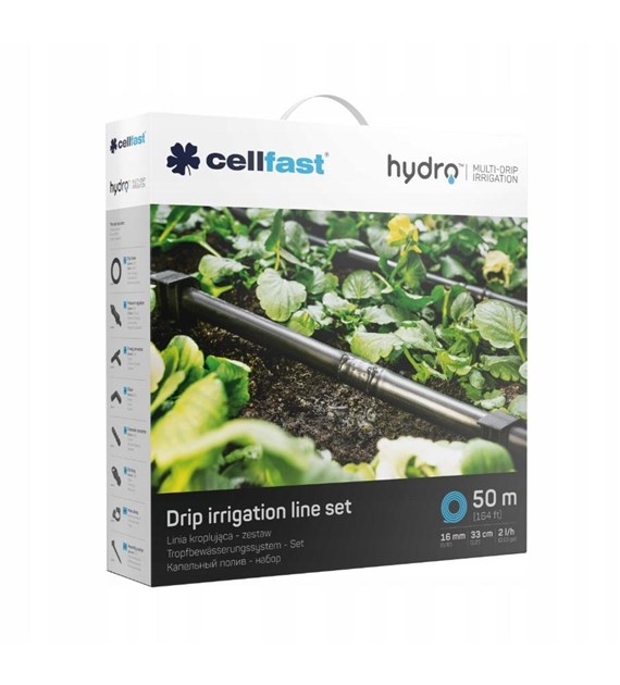 CELLFAST Linia kroplująca do rzędów roślin 19-060