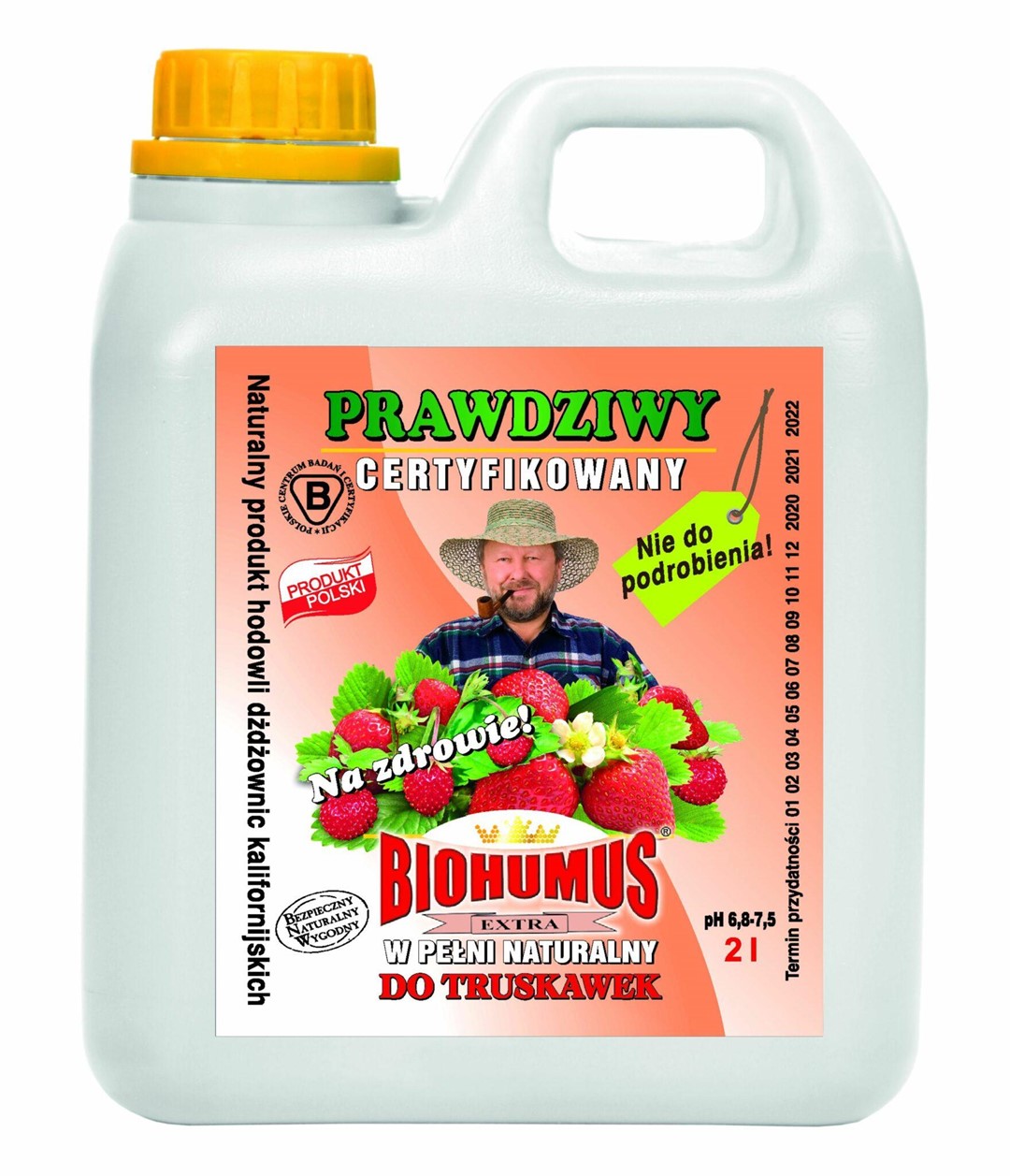 BIOHUMUS EXTRA do Truskawek i poziomek 2L