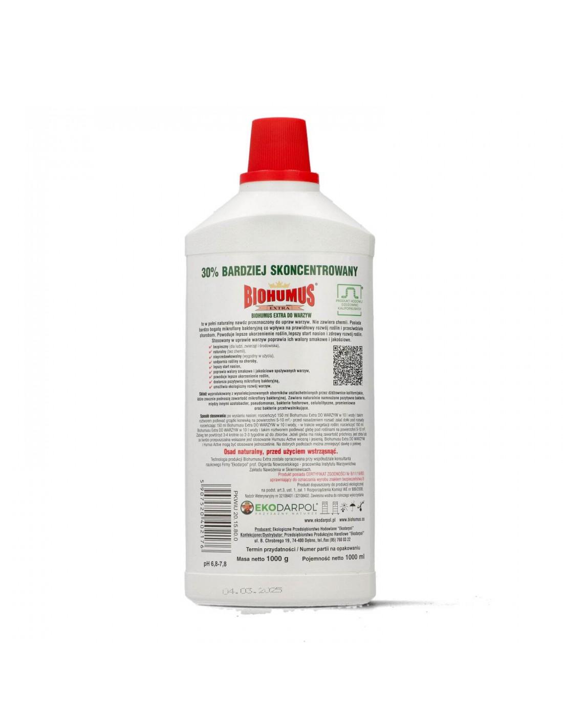 BIOHUMUS EXTRA Warzywa 1L /9/