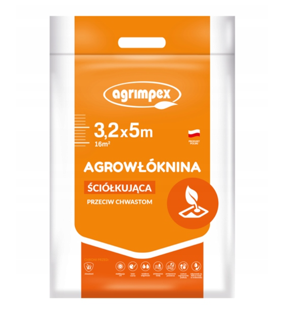 Agrowłóknina PEGAS P50 3.2x5m czarna