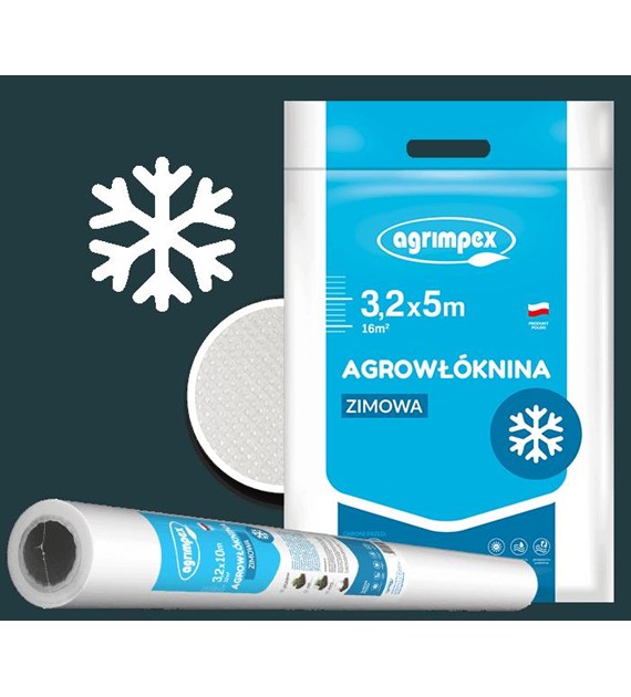 Agrowłóknina Hobby zimowa 3,2x100 P50 biała