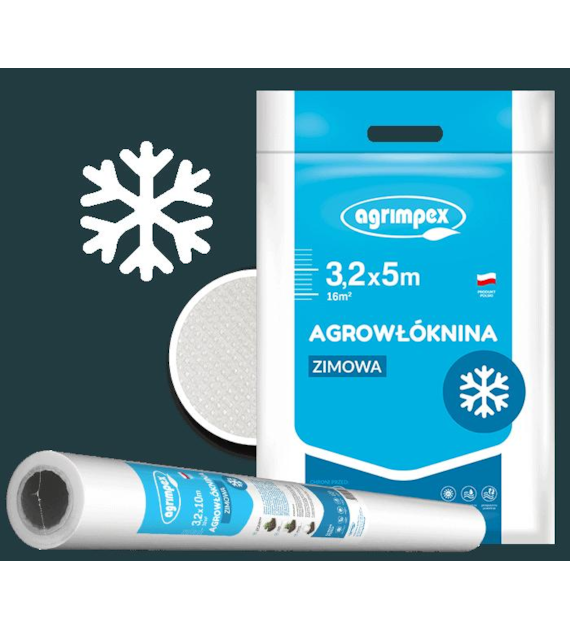 Agrowłóknina Hobby zimowa 3,2x100 P50 biała