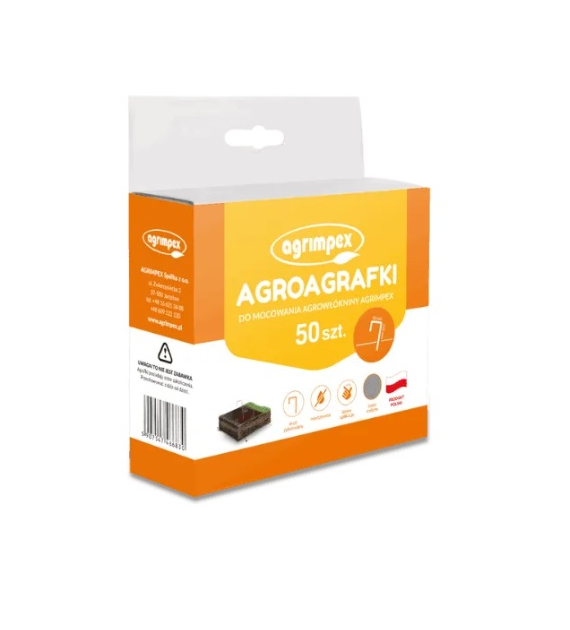 Agro AGRAFKA srebrny /50szt/