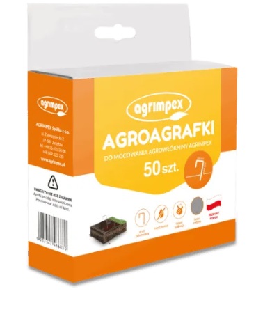 Agro AGRAFKA srebrny /50szt/