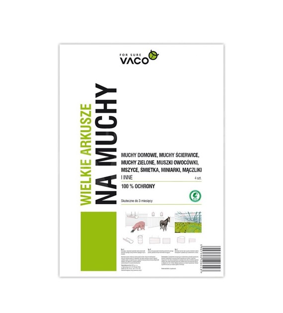 VACO ECO Mucholep duży 60x30cm  4szt.