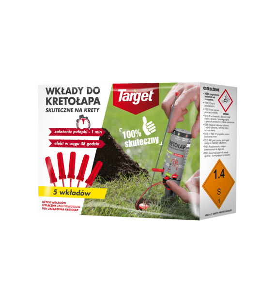 TARGET Wkłady do kretołapa 5 szt.