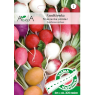 Rzodkiewka mieszanka odmian 6m/ca 300n TAŚMA ST