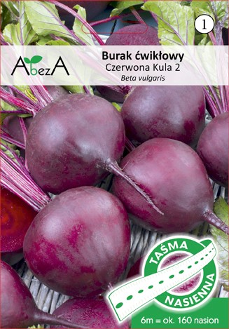 Burak ćwikłowy Czerwona Kula2-Cz.K.6m taśma ST