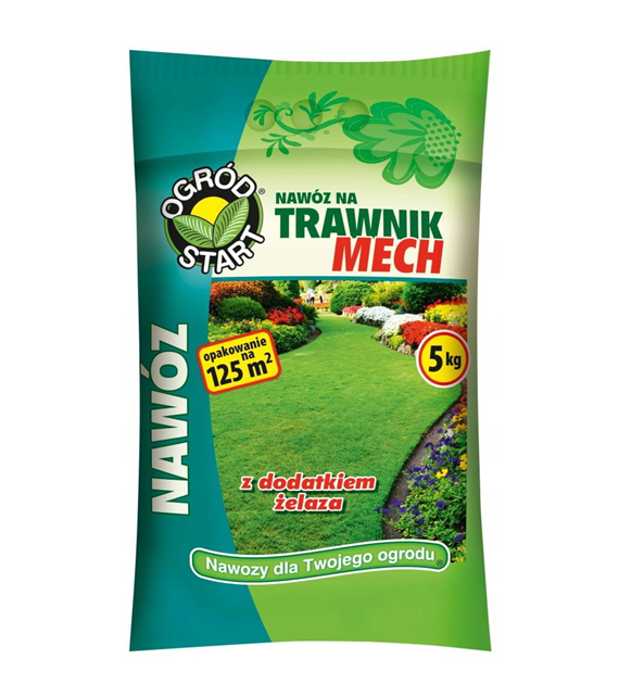 Nawóz na trawnik mech 5kg