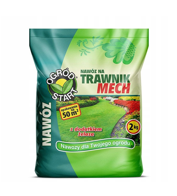 Nawóz na trawnik mech 2kg