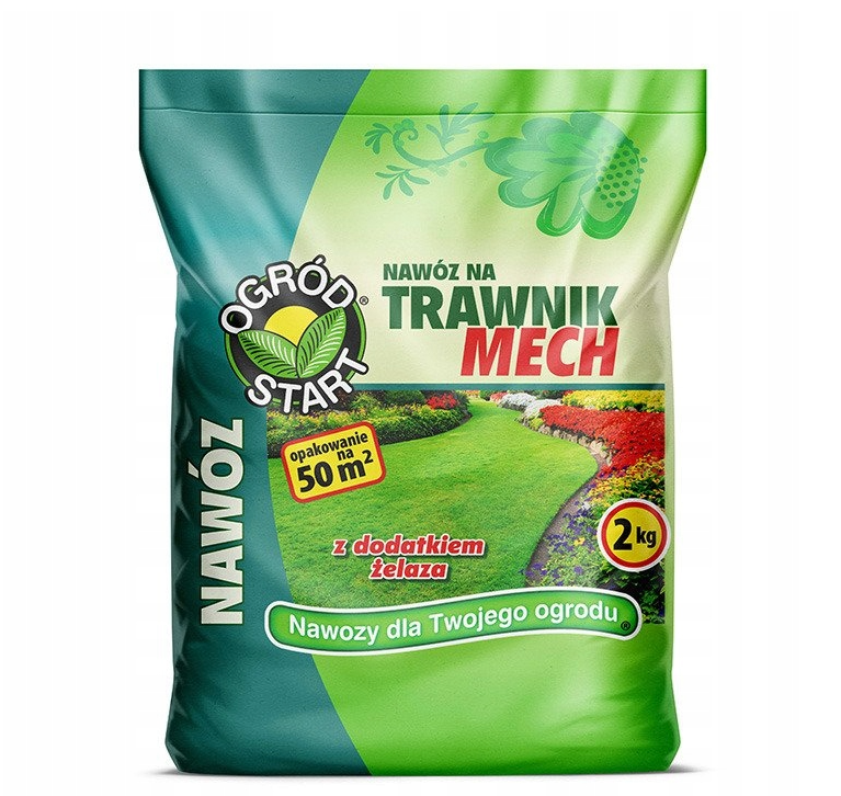 Nawóz na trawnik mech 2kg