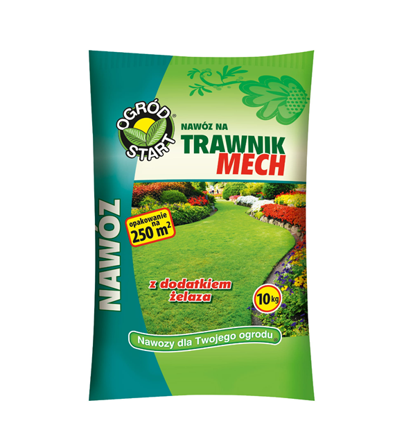 Nawóz na trawnik mech 10kg