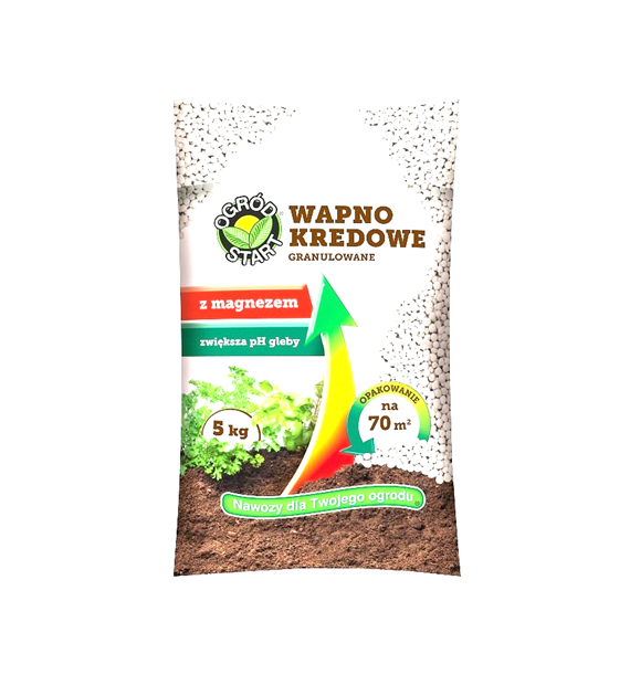 Wapno kredowe ogrodowe granulat 5kg