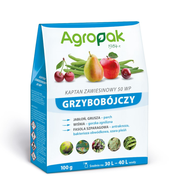 Agropak Kaptan Zawiesinowy 50 WP 100g /20/