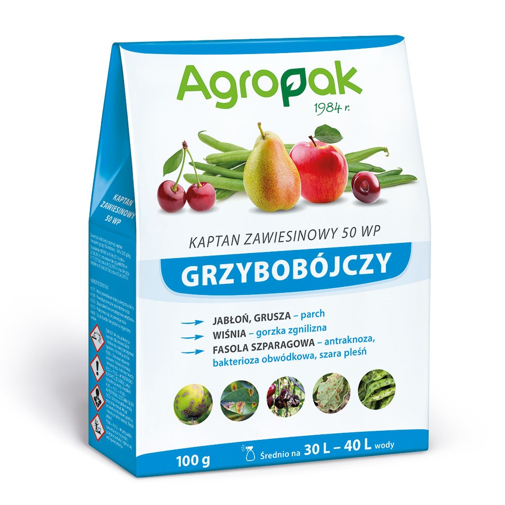 Agropak Kaptan Zawiesinowy 50 WP 100g /20/