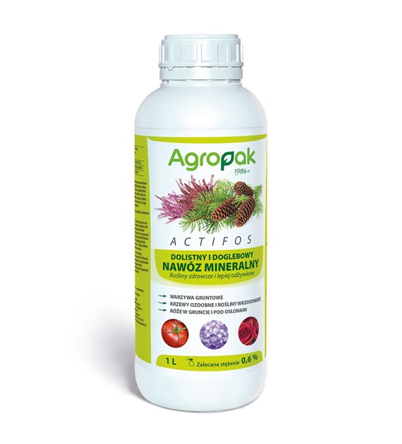 Agropak Actifos 1L /12/ nawóz dolistny i doglebowy