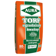 AURA Torf ogrodniczy ph 3,5-4,5 80l /33/