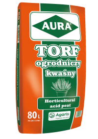 AURA Torf ogrodniczy ph 3,5-4,5 80l /33/