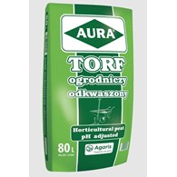 AURA Torf ogrodniczy ph 5.5-6.5 80l /33/