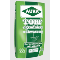 AURA Torf ogrodniczy ph 5.5-6.5 80l /33/