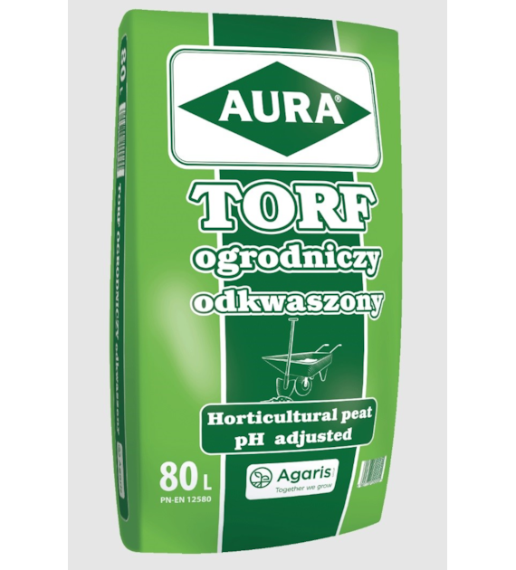AURA Torf ogrodniczy ph 5.5-6.5 80l /33/
