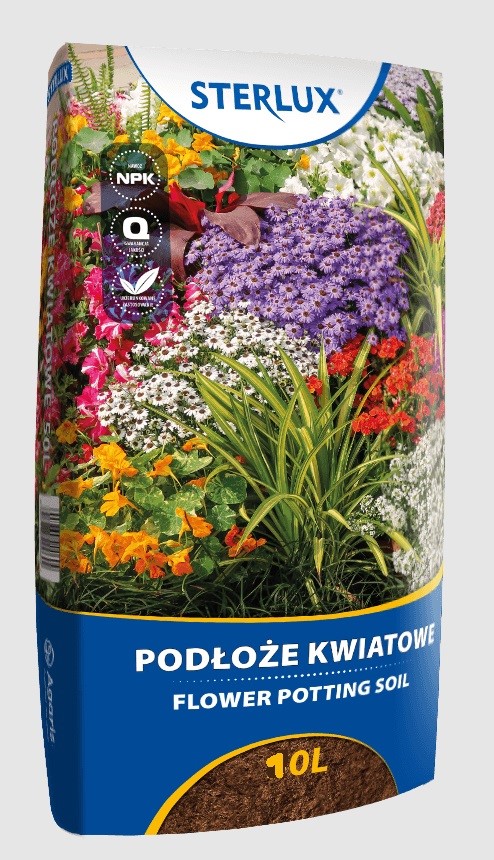 STERLUX Podłoże kwiatowe 10l /200/