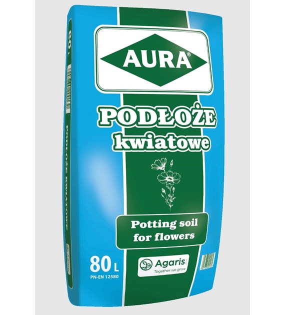 AURA Podłoże kwiatowe 80l /33/