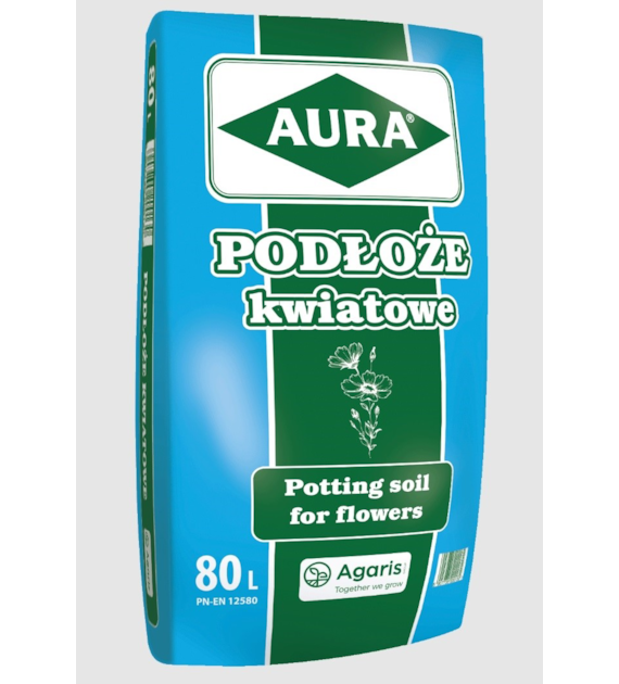 AURA Podłoże kwiatowe 80l /33/