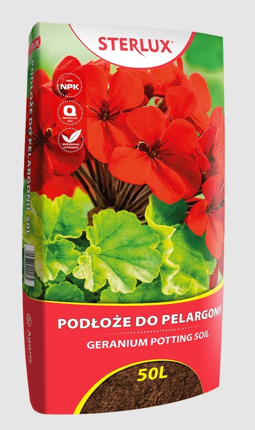 STERLUX Podłoże do pelargonii 50l /48/