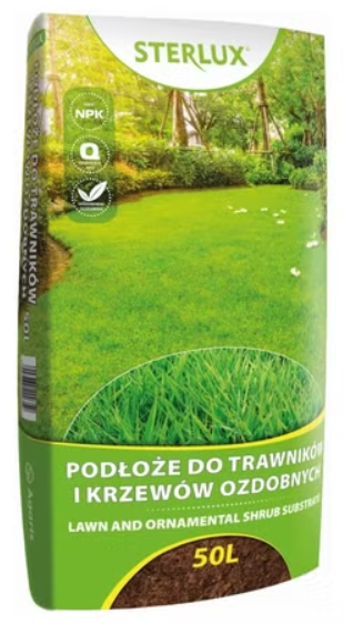 STERLUX Podłoże do trawników i krzewów ozdob. 50l