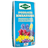 AURA Podłoże kwiatowe 50l