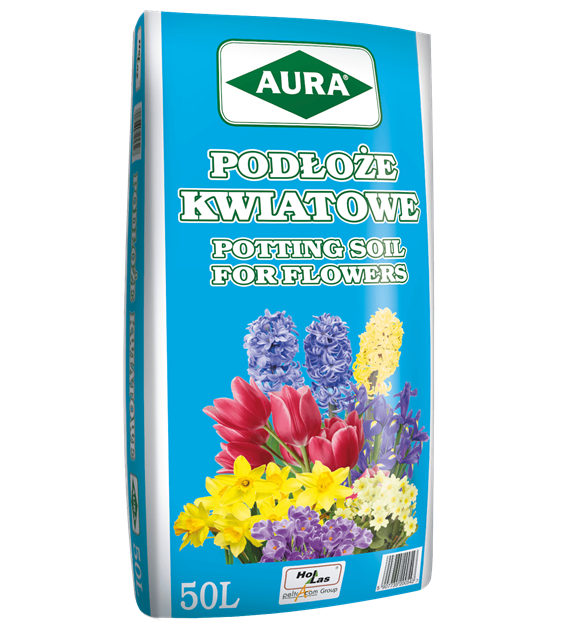 AURA Podłoże kwiatowe 50l