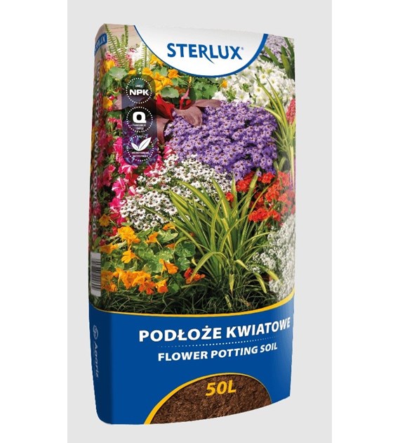 STERLUX Podłoże kwiatowe 50l