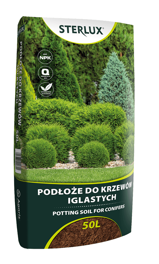 STERLUX Podłoże do krzewów iglastych 50l