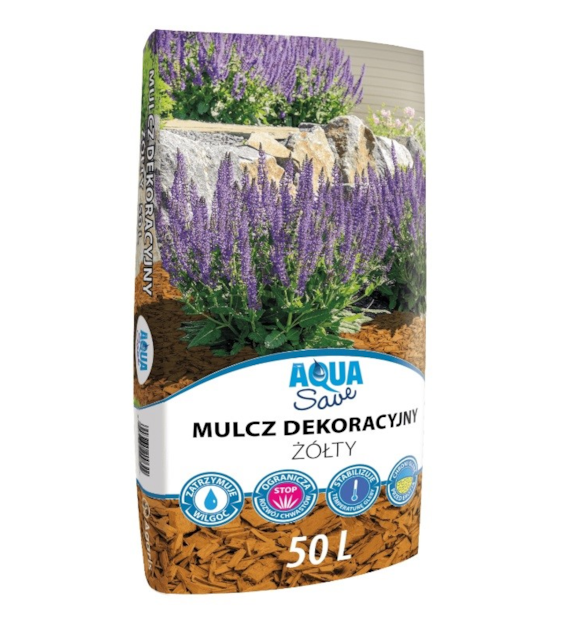 AQUA Mulcz dekoracyjny Żółty 50l /48/