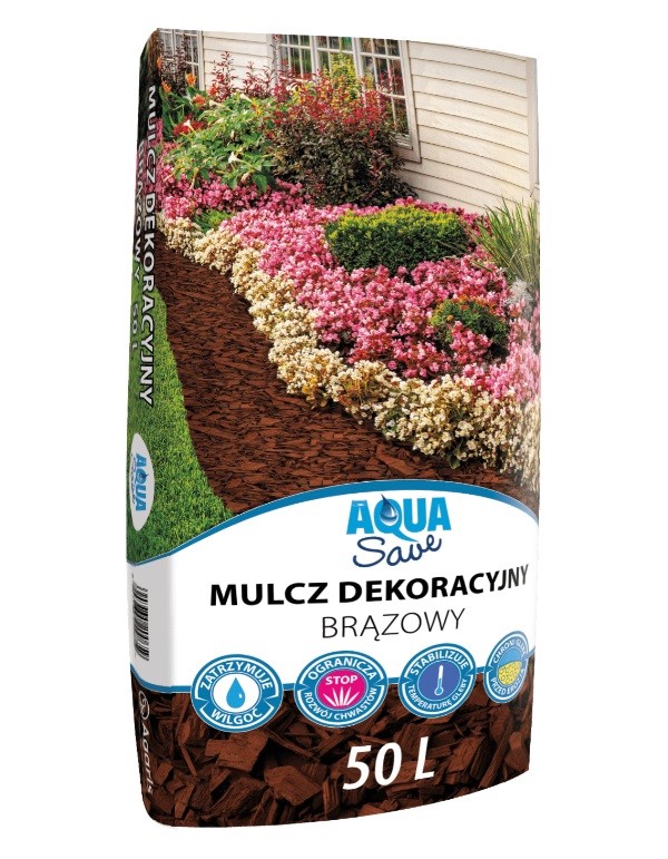AQUA Mulcz dekoracyjny Brązowy 50l /48/